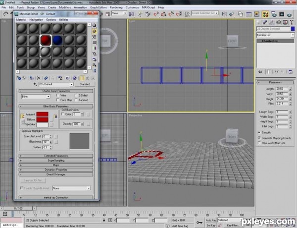 Creation of Blocking PXL: Step 6
